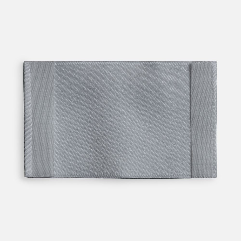 Лейбл тканевый Epsilon, M, серый