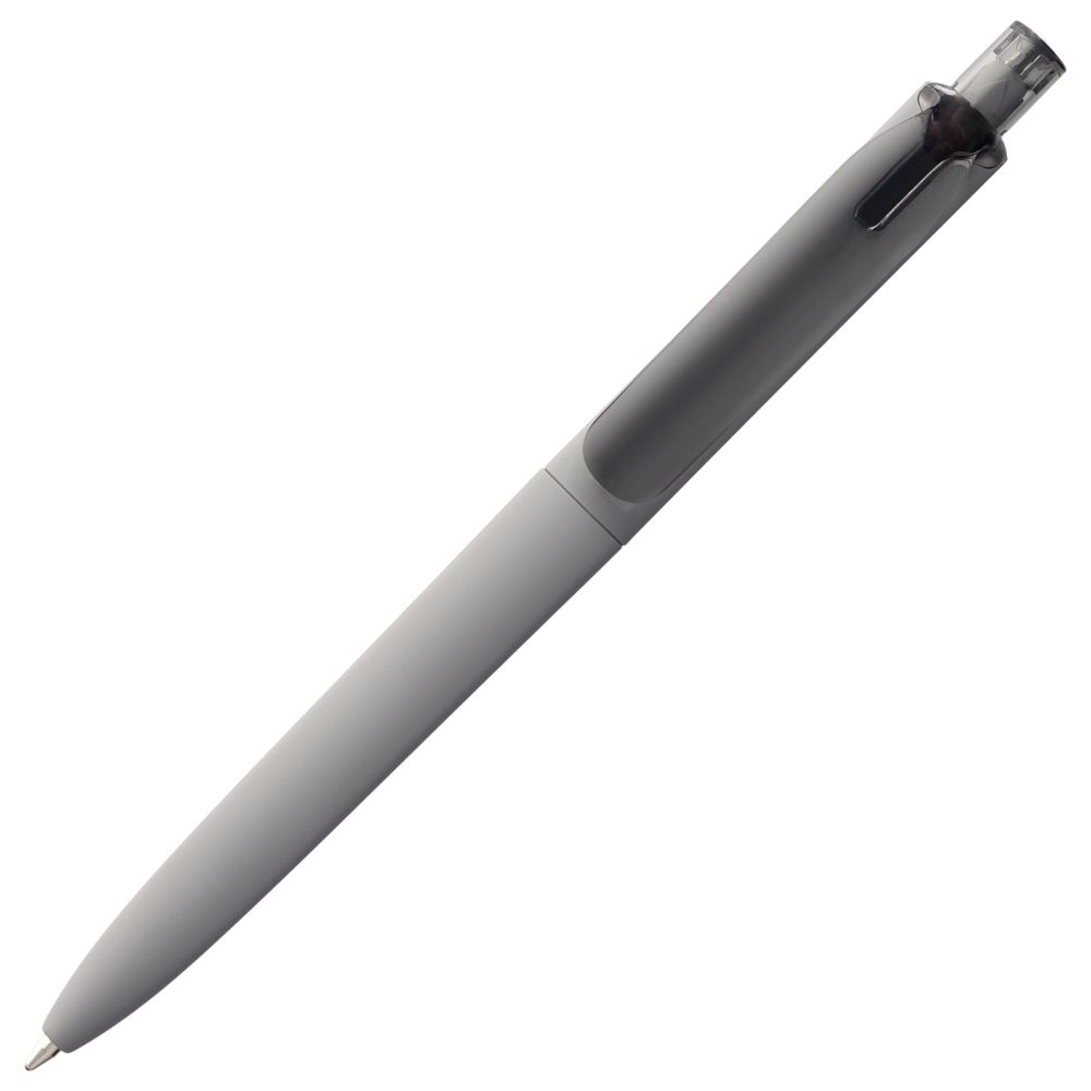 Ручка шариковая Prodir DS8 PRR-T Soft Touch, серая Ручка шариковая Prodir DS8 PRR-T Soft Touch, серая