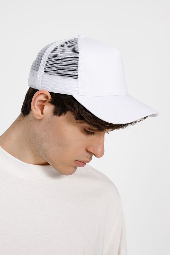 Бейсболка C3, белая