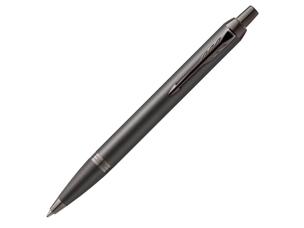 Шариковая ручка Parker IM Monochrome Black, стержень:M, цвет чернил: blue, в подарочной упаковке. Шариковая ручка Parker IM Monochrome Black, стержень:M, цвет чернил: blue, в подарочной упаковке.