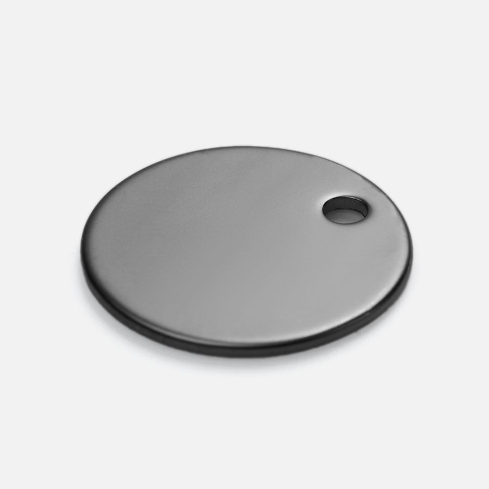 Шильдик металлический Alfa Sirkel, серый металлик