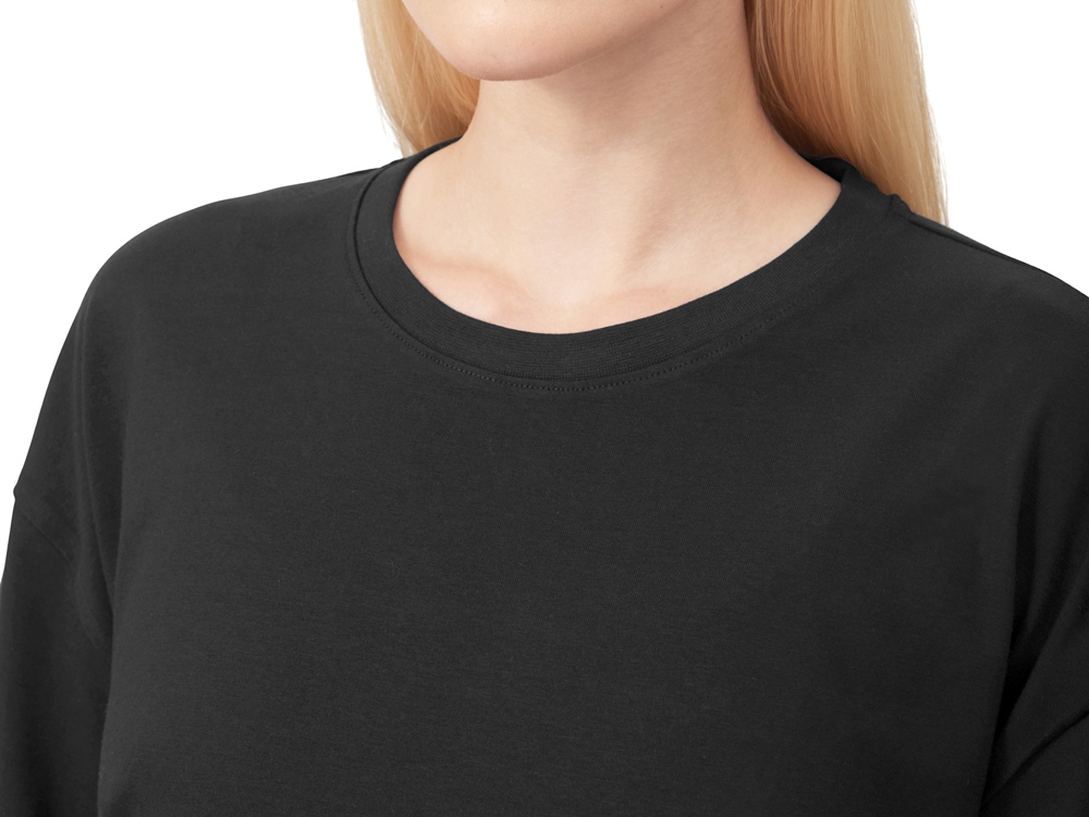 Футболка оверсайз Vienna унисекс , черный