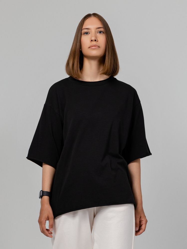 Футболка оверсайз Vozduh 2.0, черная