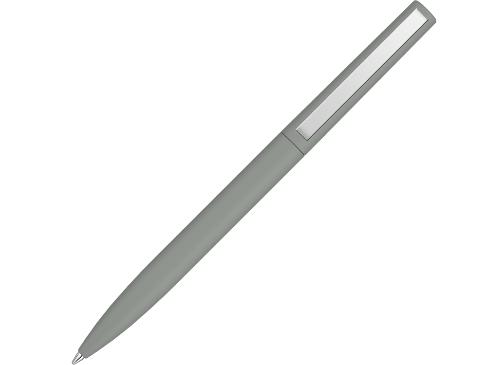 Шариковая ручка Bright F Gum soft-touch, серый Шариковая ручка Bright F Gum soft-touch, серый