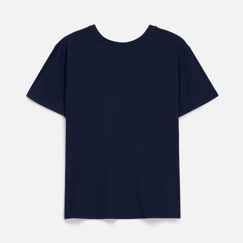 Футболка унисекс Senti, темно-синяя