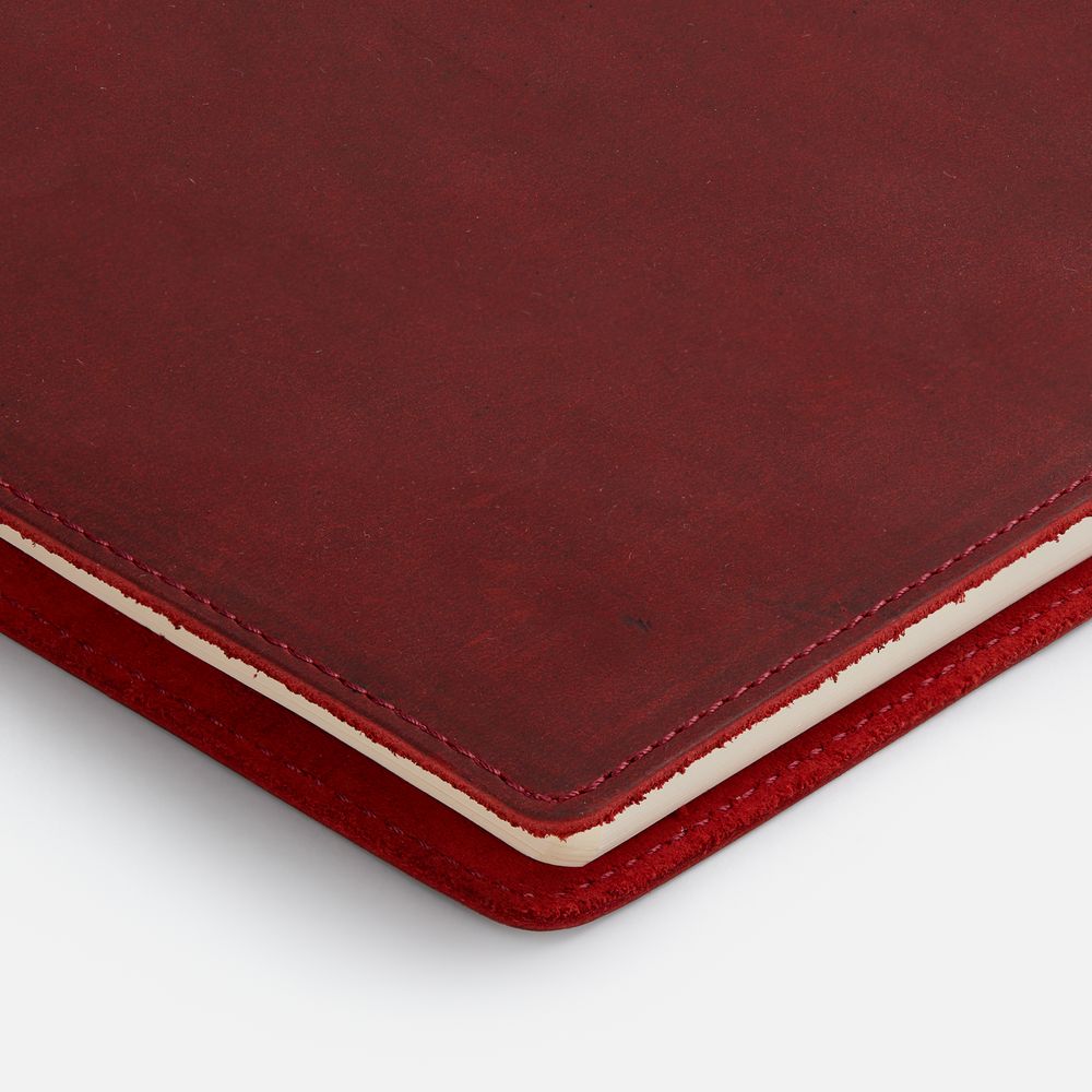 Ежедневник inStream, недатированный, красный