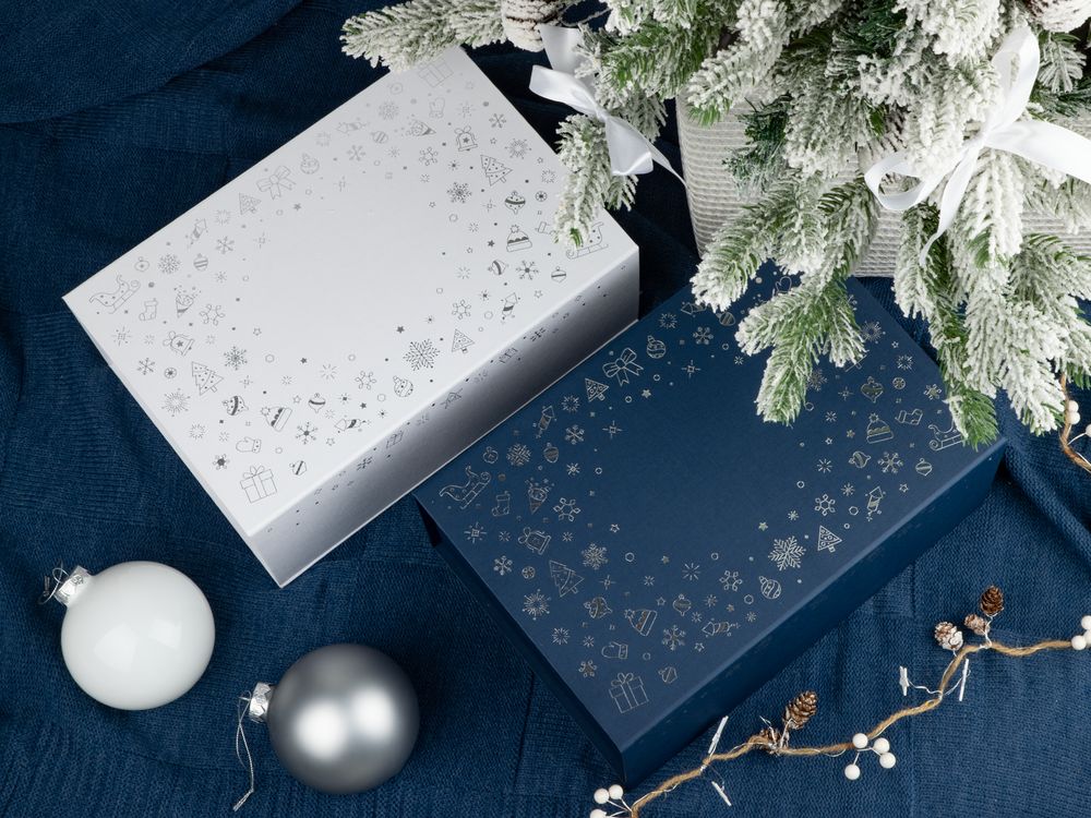 Коробка Snowlace, синяя