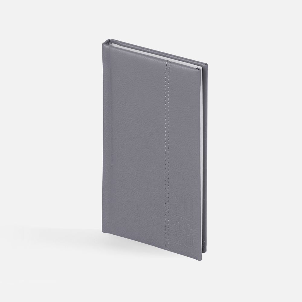 Еженедельник Baza, датированный, серый