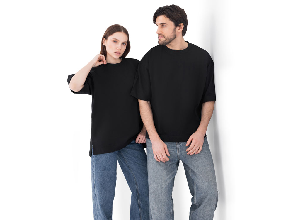 Футболка оверсайз Beta.01 унисекс, черный