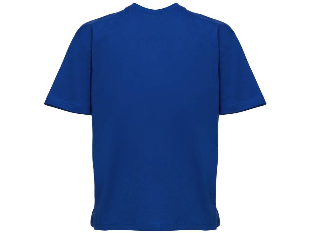 Детская футболка оверсайз Liyon, классический синий