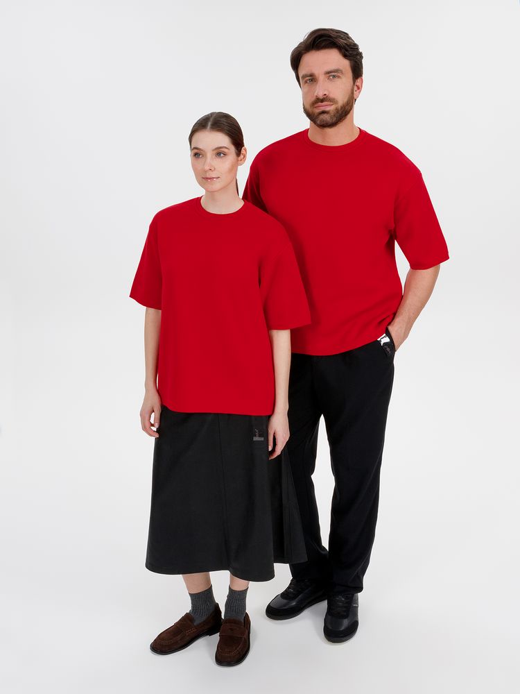 Джемпер с коротким рукавом Siluetti Volumica, красный