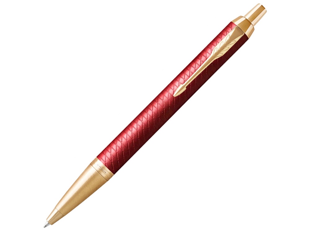 Шариковая ручка Parker IM Premium K318 Red GT, стержень: M, цвет чернил: blue, в подарочной упаковке. Шариковая ручка Parker IM Premium K318 Red GT, стержень: M, цвет чернил: blue, в подарочной упаковке.