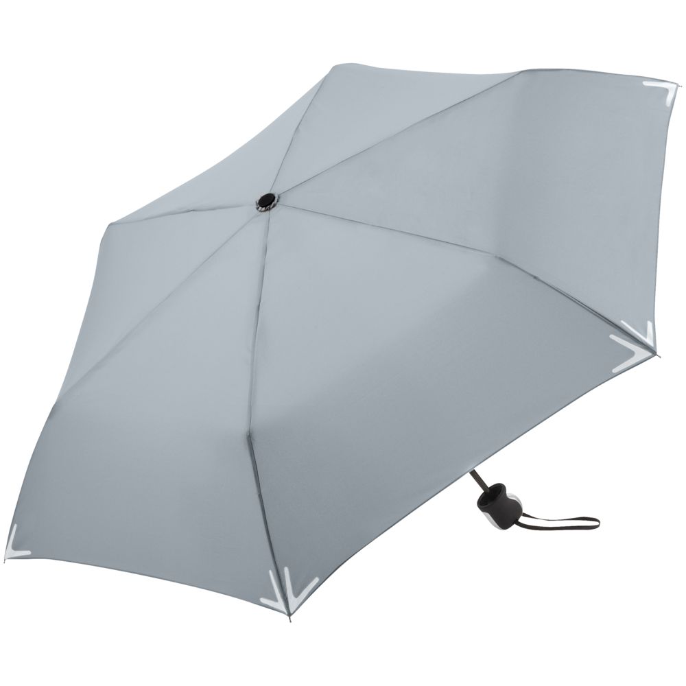 Зонт складной Safebrella, серый Зонт складной Safebrella, серый
