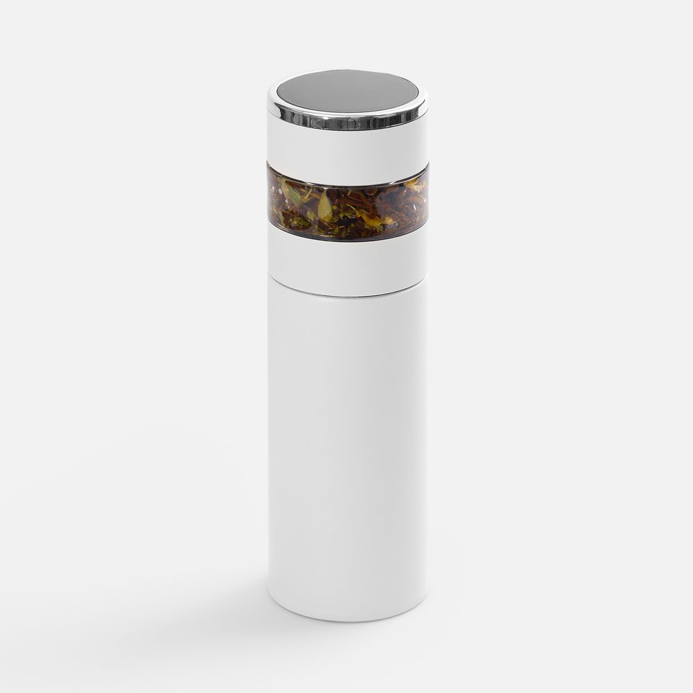 Смарт-бутылка с инфьюзером Thermory, белая