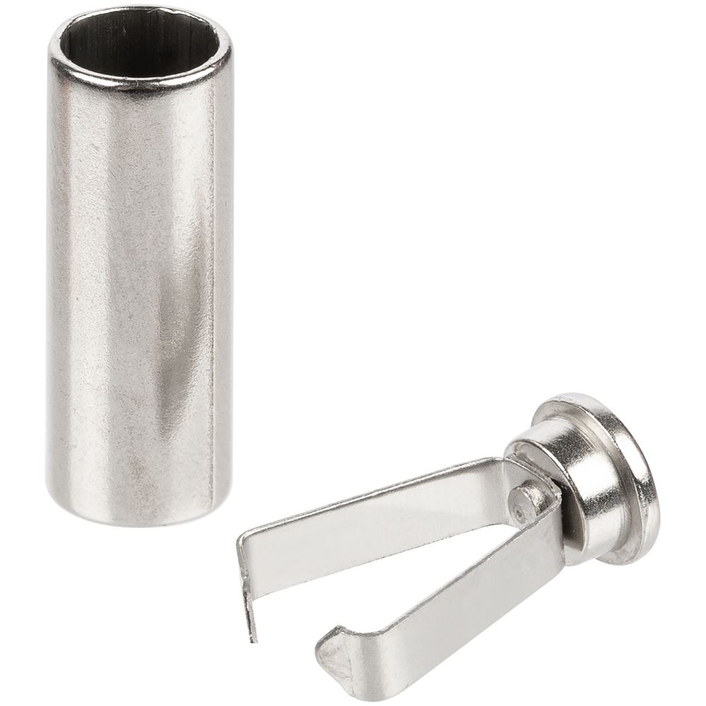 Наконечник для шнурка Nozzle, серебристый Наконечник для шнурка Nozzle, серебристый