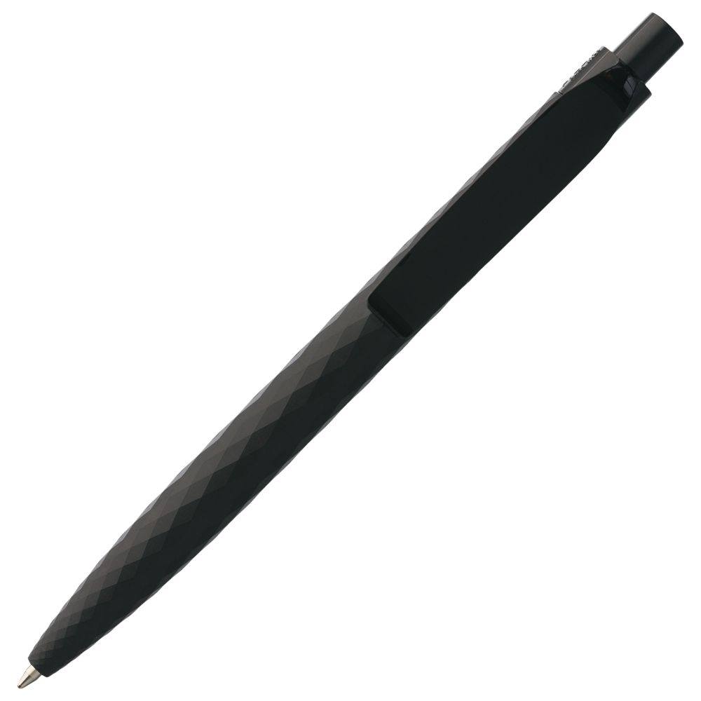 Ручка шариковая Prodir QS01 PRP-P Soft Touch, черная Ручка шариковая Prodir QS01 PRP-P Soft Touch, черная