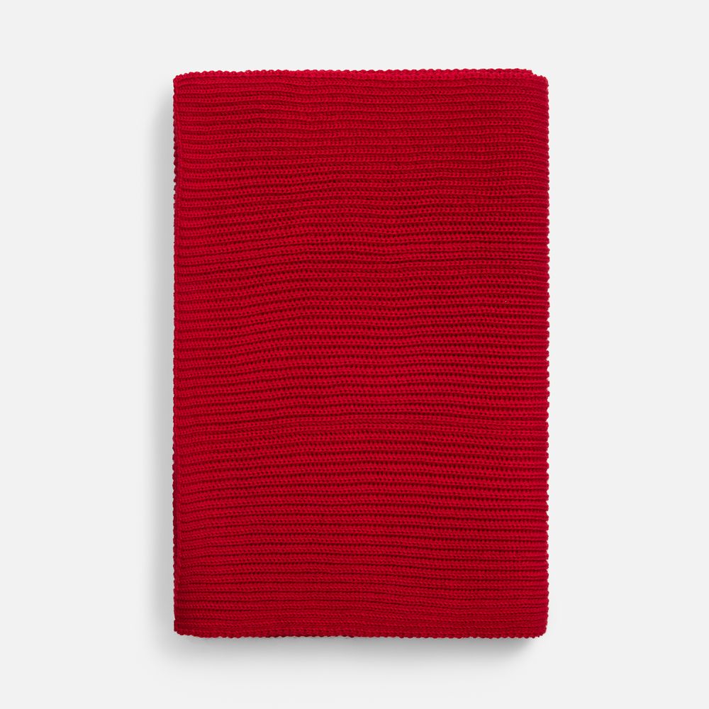 Шарф Nobilis Mono, красный