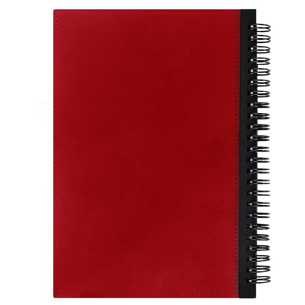 Ежедневник Notera Maxi, недатированный, красный