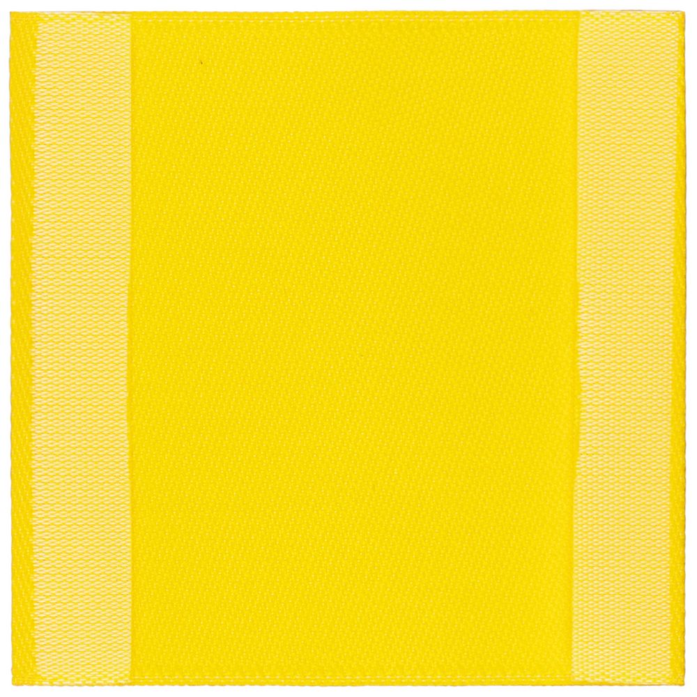 Лейбл тканевый Epsilon, L, желтый
