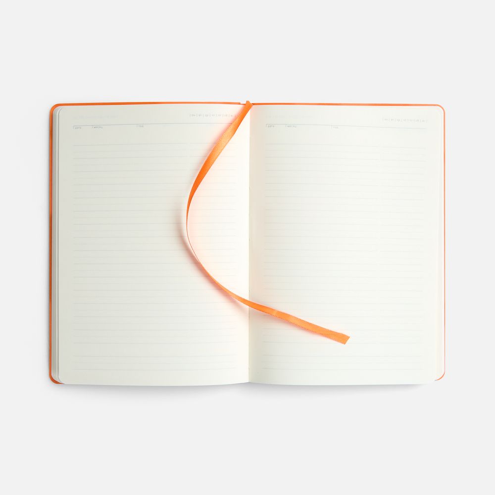 Ежедневник Vale New, недатированный, оранжевый
