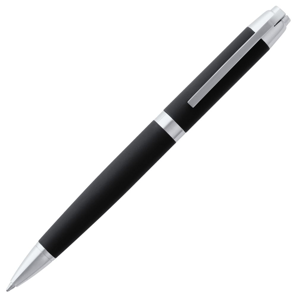 Ручка шариковая Razzo Chrome, черная Ручка шариковая Razzo Chrome, черная