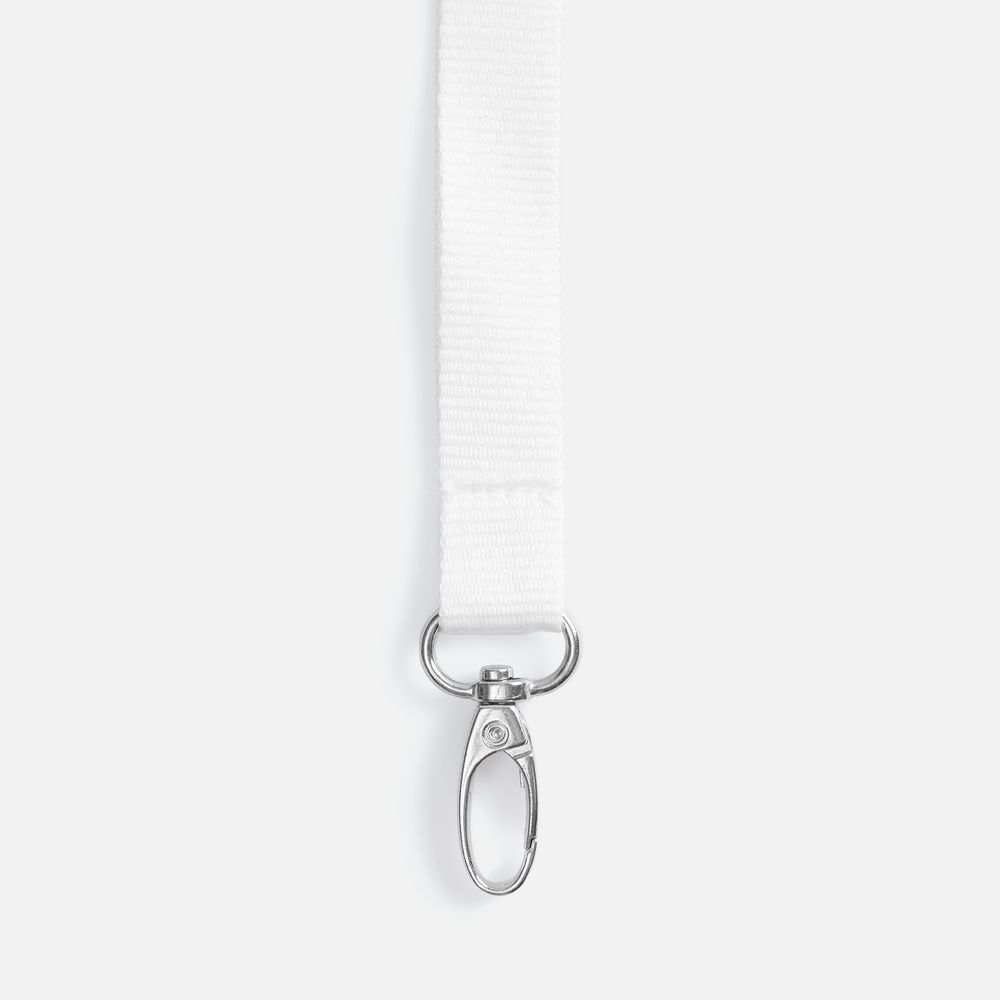 Лента для бейджа Pin, белая Лента для бейджа Pin, белая