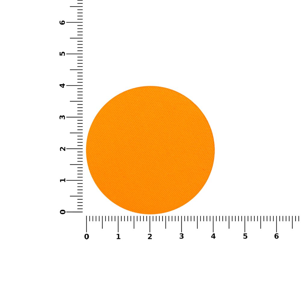 Наклейка тканевая Lunga Round, M, оранжевый неон