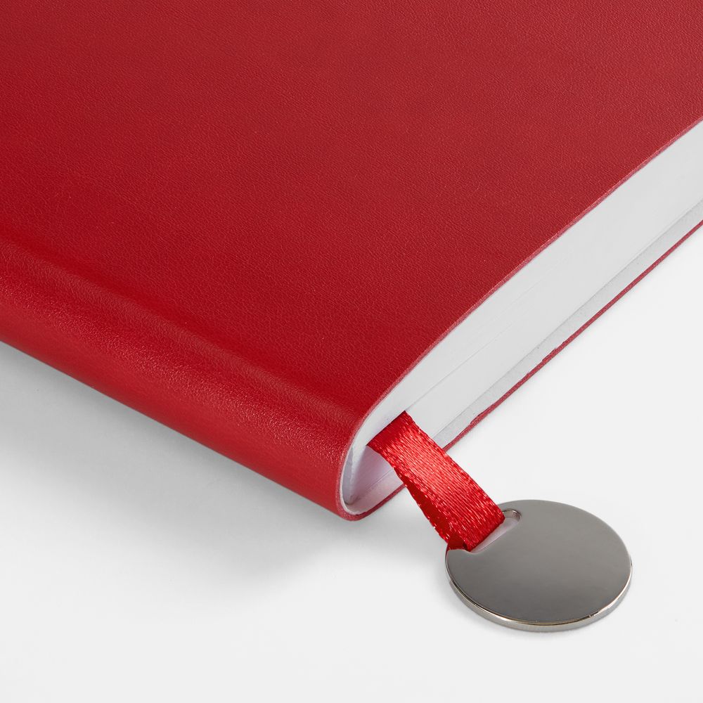 Ежедневник Waltz, недатированный, красный