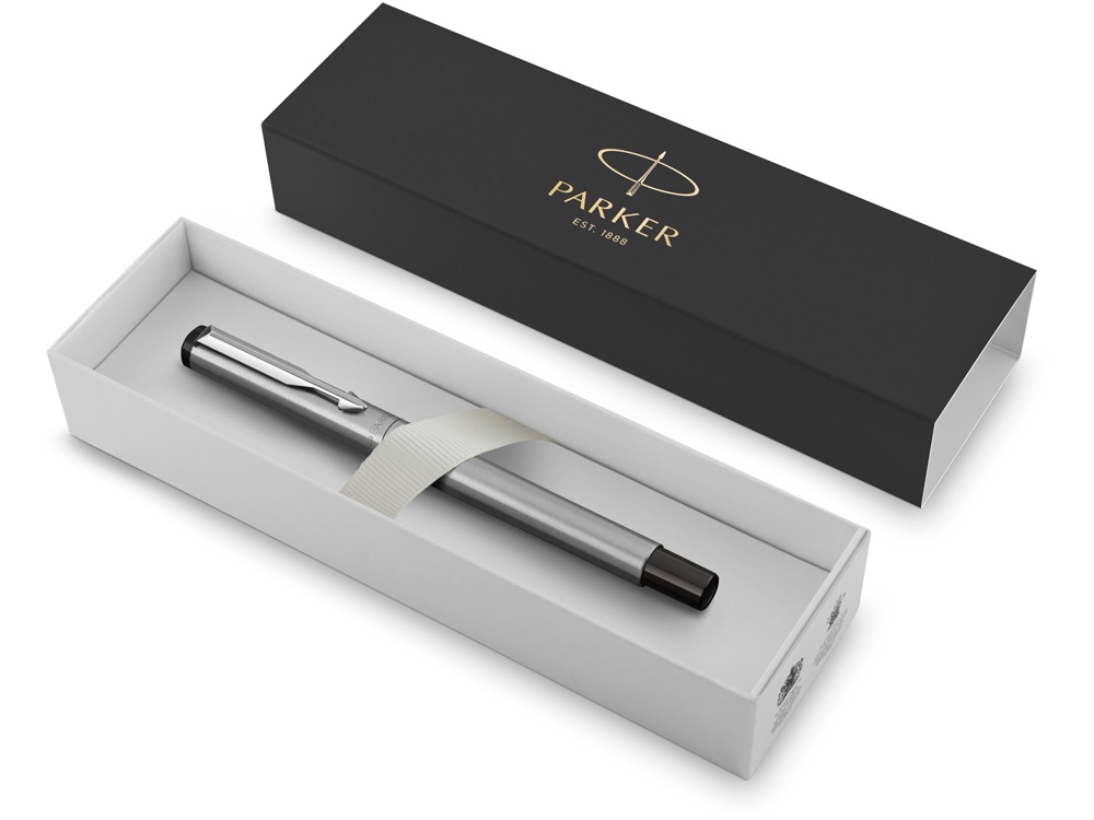 Ручка перьевая Parker Vector Standard Stainless Steel CT, серебристый Ручка перьевая Parker Vector Standard Stainless Steel CT, серебристый