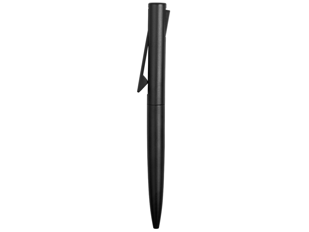 Ручка металлическая шариковая Bevel, черный Ручка металлическая шариковая Bevel, черный