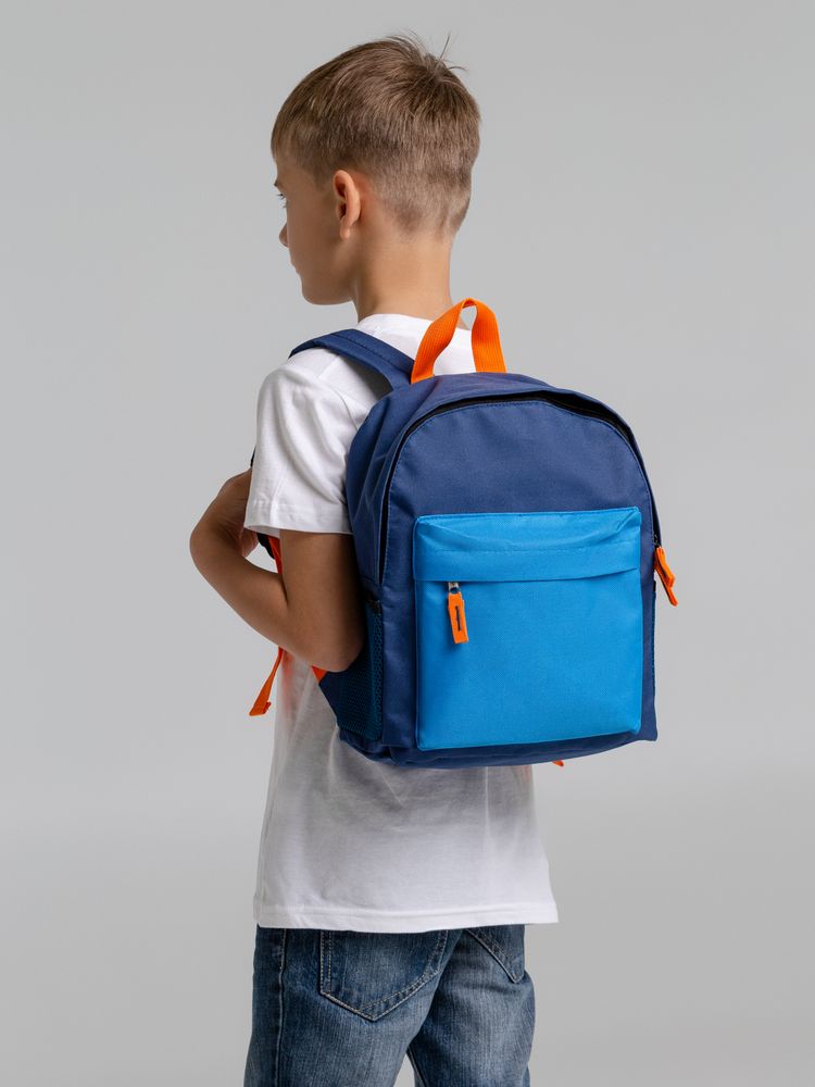 Рюкзак детский Kiddo, синий с голубым Рюкзак детский Kiddo, синий с голубым
