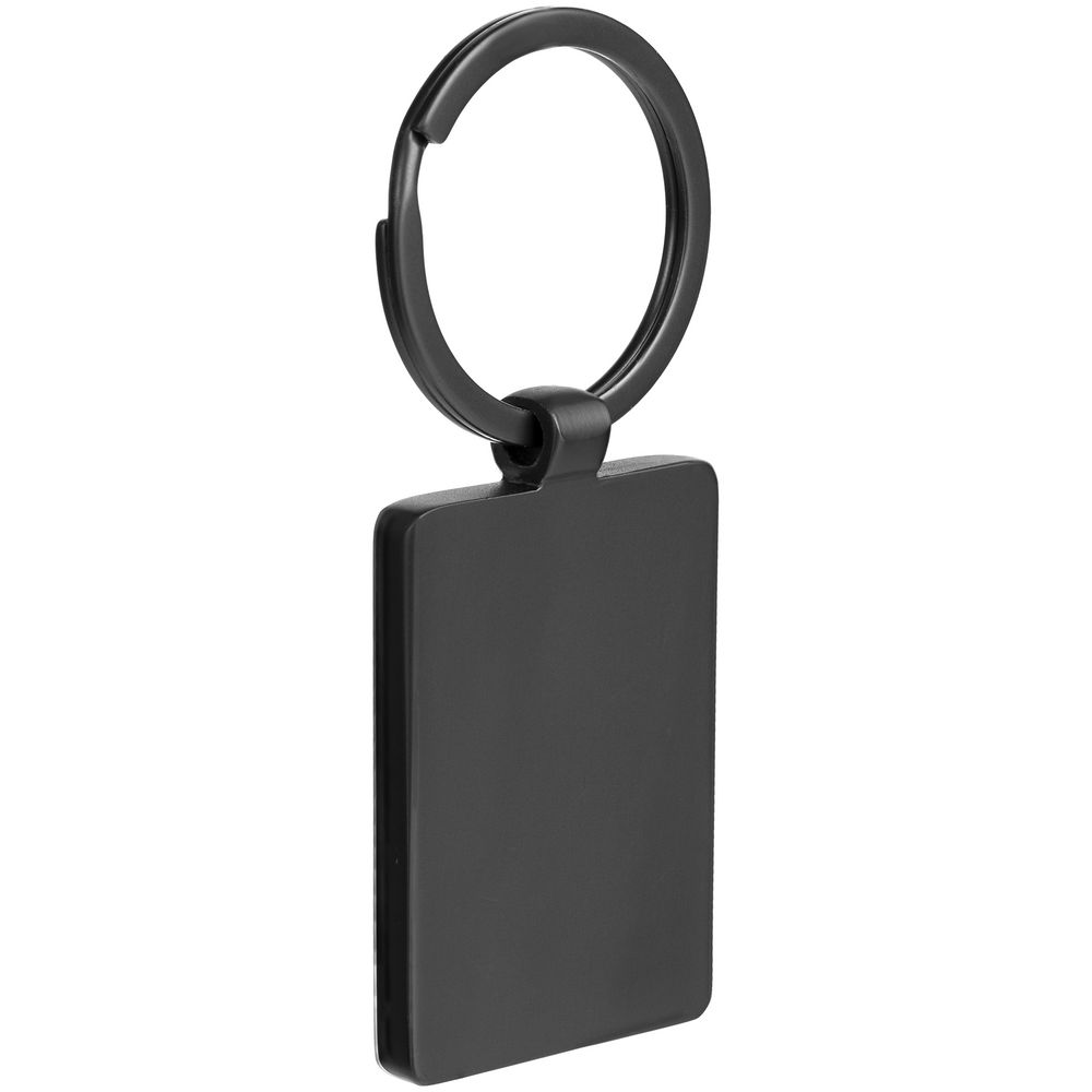 Брелок Gun Metal Rectangle, графитовый