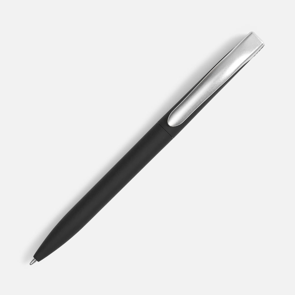 Ручка шариковая Pin Soft Touch, черная Ручка шариковая Pin Soft Touch, черная