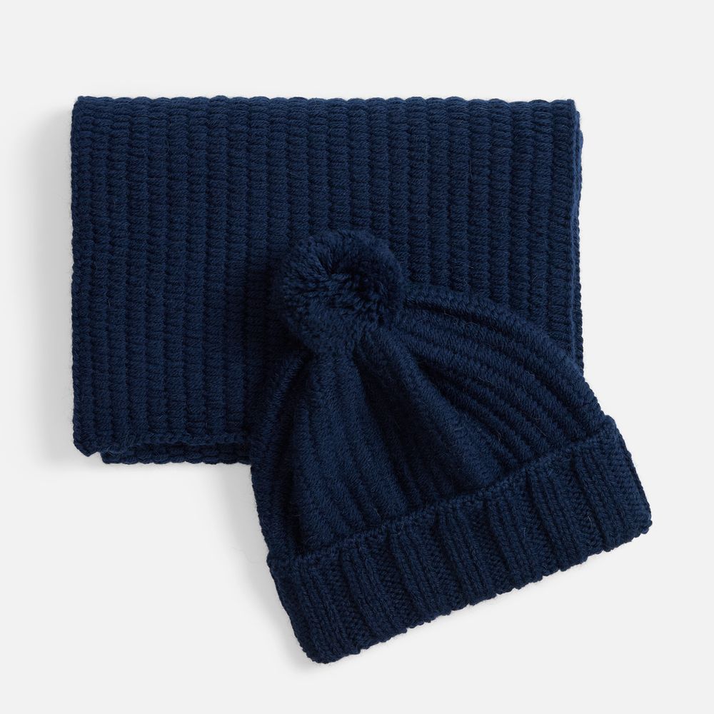 Шарф Frissonelle, темно-синий