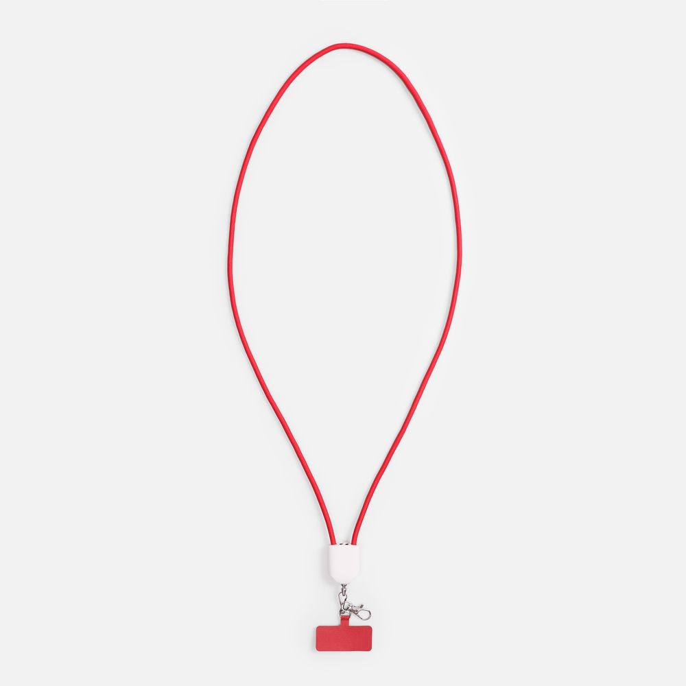 Кабель-ланьярд energyFlex Pro, красный