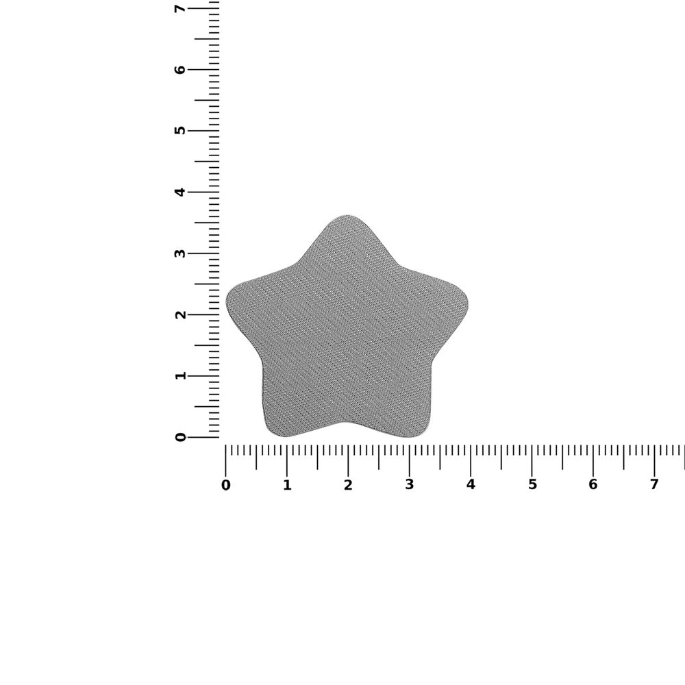 Наклейка тканевая Lunga Bial, M, серая