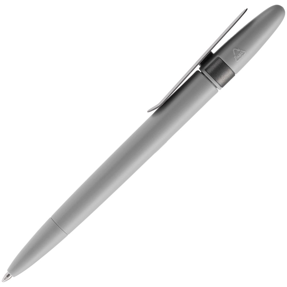 Ручка шариковая Prodir DS5 TSM Metal Clip, серая Ручка шариковая Prodir DS5 TSM Metal Clip, серая