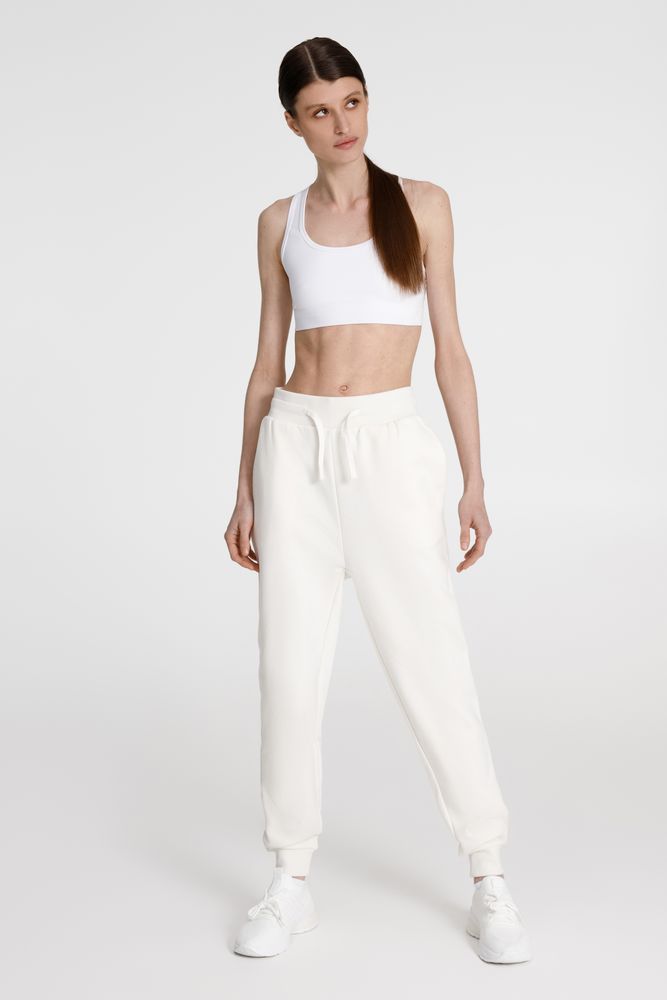 Джоггеры J2, молочно-белые