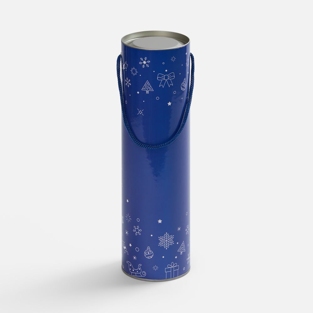 Тубус для бутылки Snowlace, синий