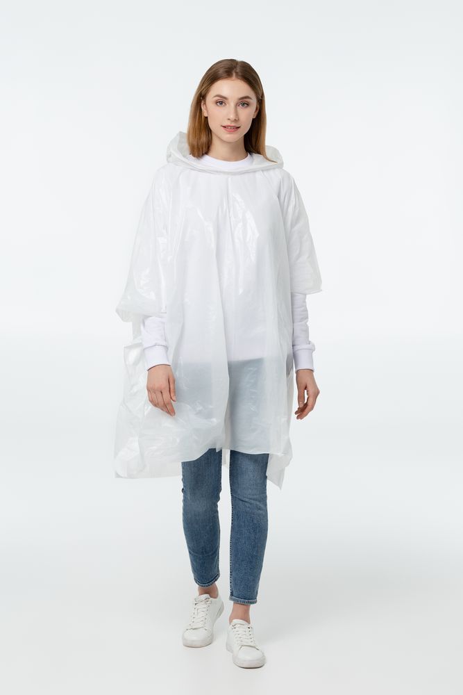 Дождевик-пончо RainProof, белый Дождевик-пончо RainProof, белый