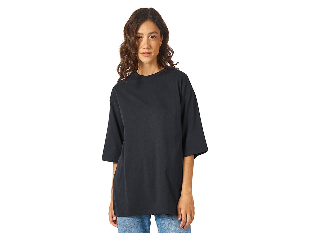 Футболка Berlin к/р оверсайз, 100% хлопок, 180гр, темно-серый