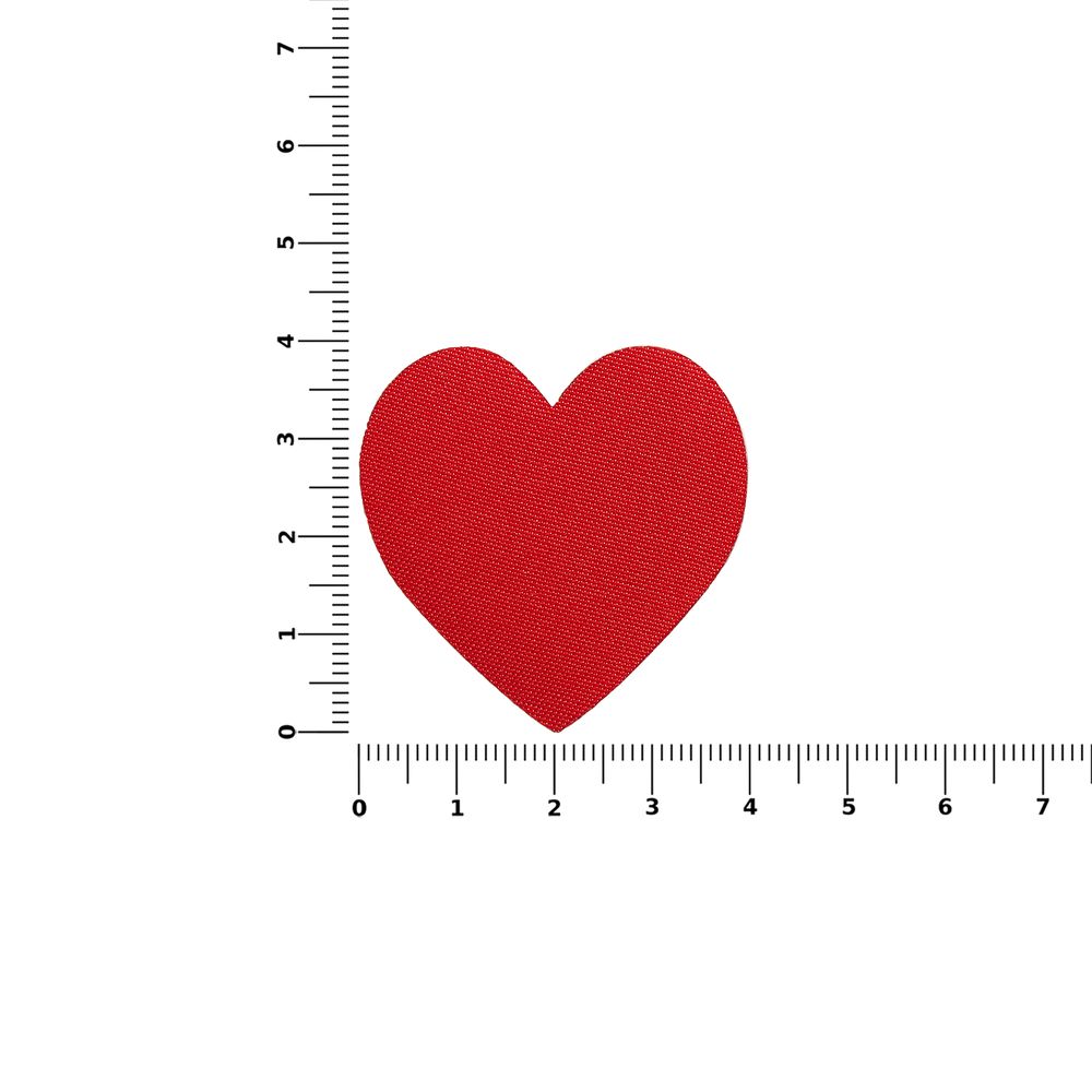 Наклейка тканевая Lunga Сor, M, красная