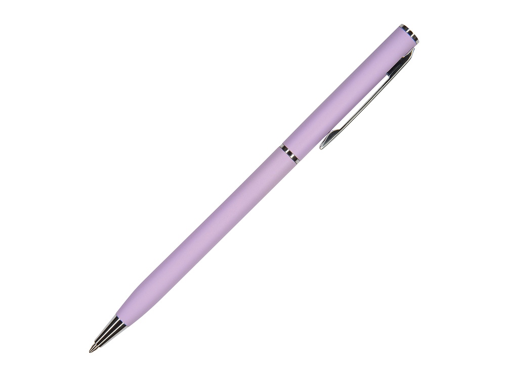 Ручка шариковая автоматическая BrunoVisconti® PALERMO цвет корпуса сиреневый, soft-touch, 0.7 мм