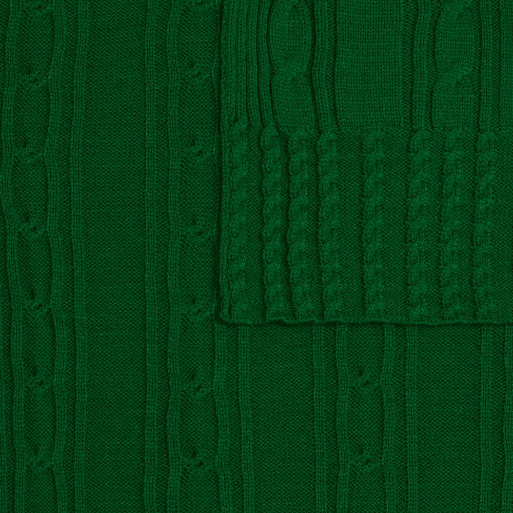 Плед Remitti, глубокий зеленый