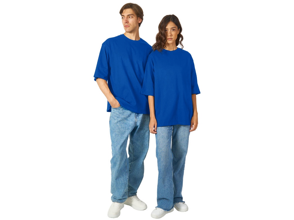 Футболка Berlin к/р оверсайз, 100% хлопок, 180гр, классический синий