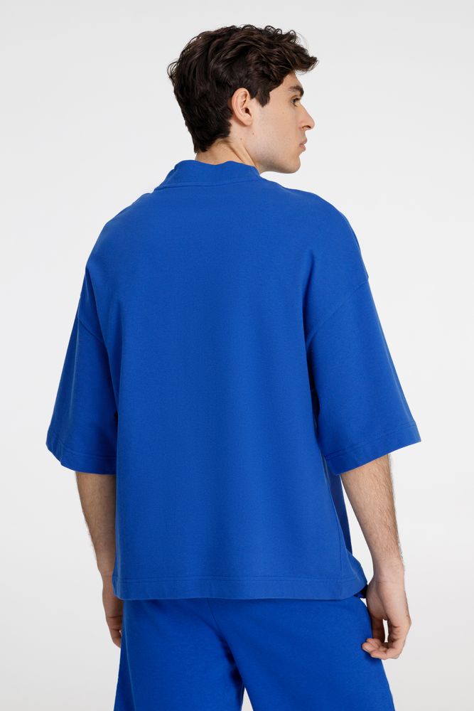 Футболка оверсайз унисекс T9, синяя