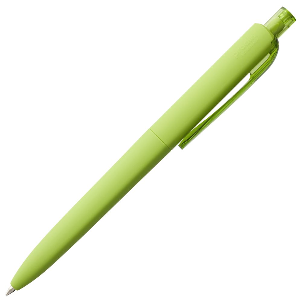 Ручка шариковая Prodir DS8 PRR-T Soft Touch, зеленая Ручка шариковая Prodir DS8 PRR-T Soft Touch, зеленая