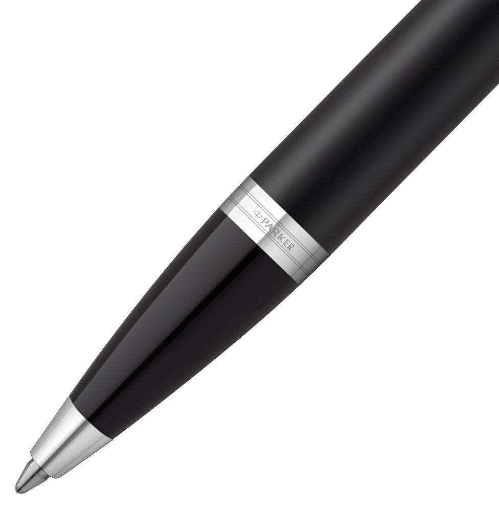 Ручка шариковая Parker IM Essential Muted Black CT, черная Ручка шариковая Parker IM Essential Muted Black CT, черная