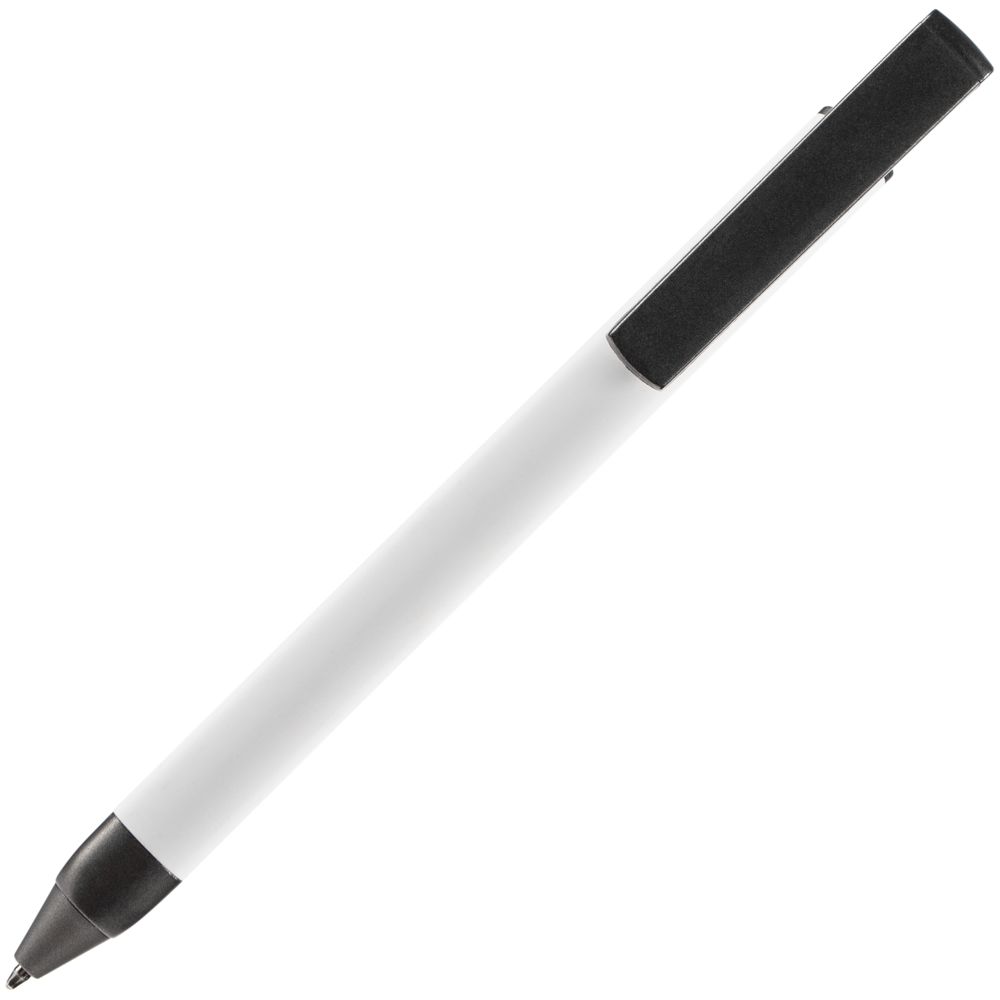 Ручка шариковая Standic с подставкой для телефона, белая Ручка шариковая Standic с подставкой для телефона, белая