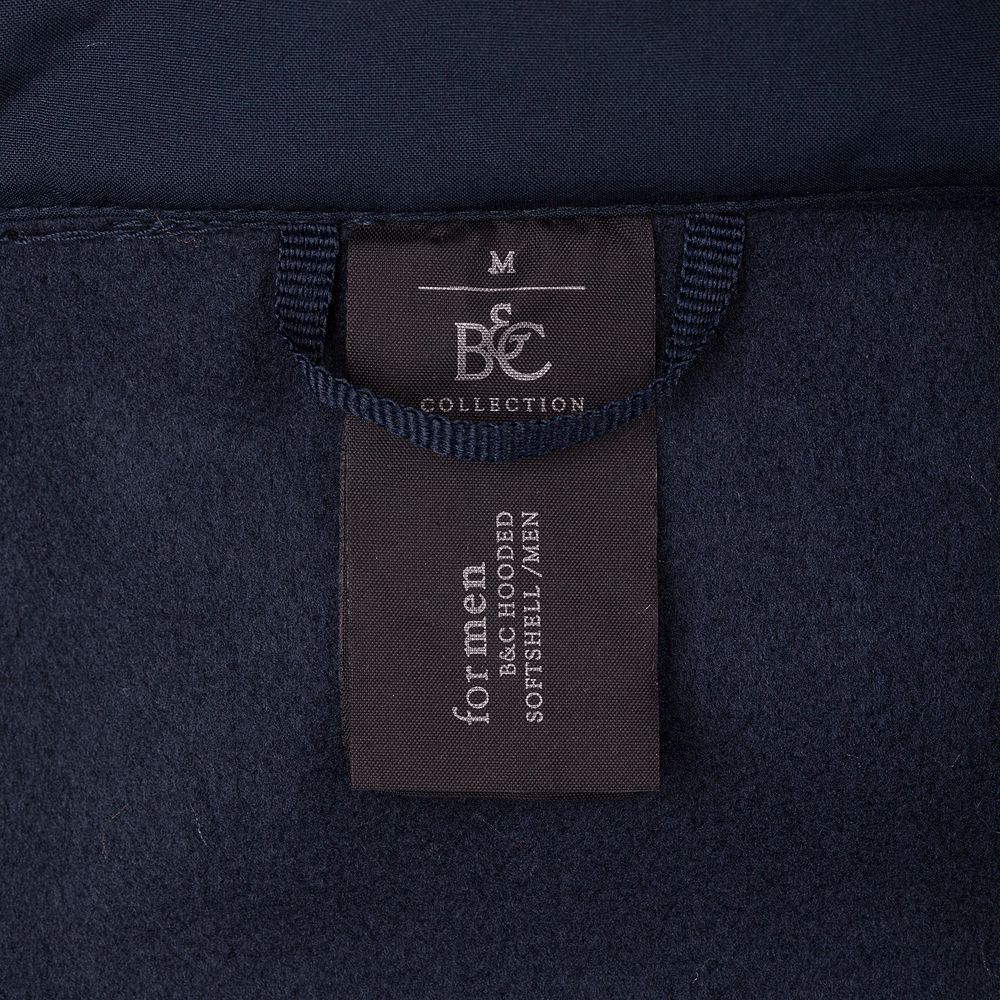 Куртка мужская Hooded Softshell темно-синяя Куртка мужская Hooded Softshell темно-синяя